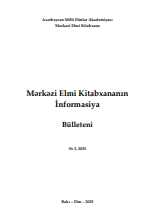 Mərkəzi Elmi Kitabxananın İnformasiya Bülleteni №3 (2025)